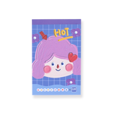 Cuttie Notepad - A7 - Purple - Stationery Pal