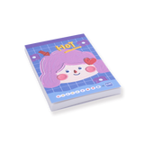 Cuttie Notepad - A7 - Purple - Stationery Pal