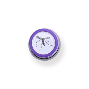 Dead Mosquito Pattern Stamp - Purple - Stationery Pal