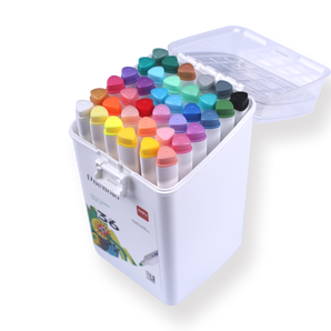 Deli Acrylic Water-based Marker - 36 Color Set - Stationery Pal