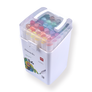 Deli Acrylic Water-based Marker - 36 Color Set - Stationery Pal