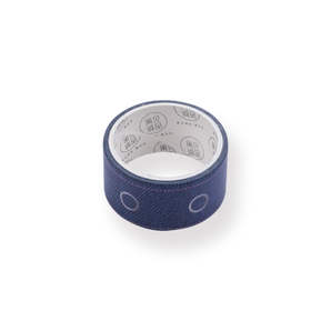 Denim Washi Tape - Circle - Stationery Pal