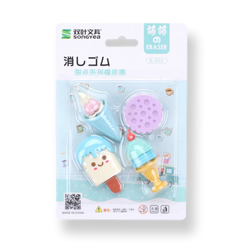 Dessert Eraser - Set of 4 - Stationery Pal