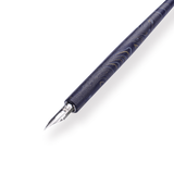 Dip Pen Set - Marble Navy - Stationery Pal