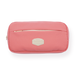Double-Layer Retro Pencil Case - Coral - Stationery Pal