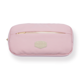 Double-Layer Retro Pencil Case - Pink - Stationery Pal