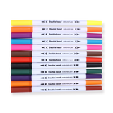 Double-Sided Water-based Brush Pen - 24 Color Set - Stationery Pal