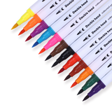 Double-Sided Water-based Brush Pen - 24 Color Set - Stationery Pal