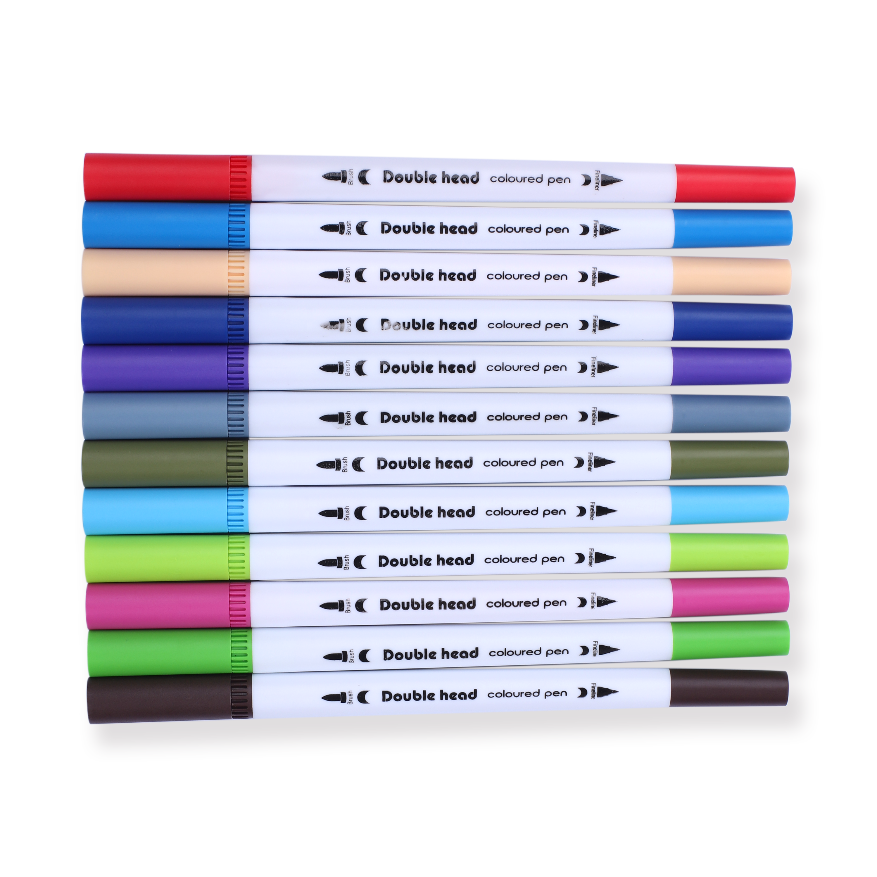 Double-Sided Water-based Brush Pen - 24 Color Set — Stationery Pal