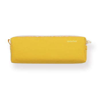 Double Layer Pencil Case - Lemon Yellow - Stationery Pal