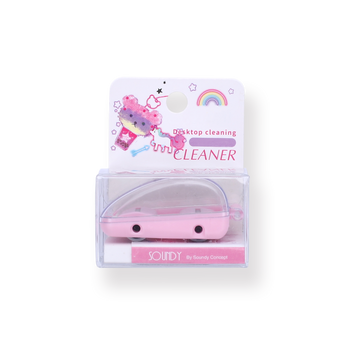 Eraser Dust Mini Cleaner - Pink - Stationery Pal