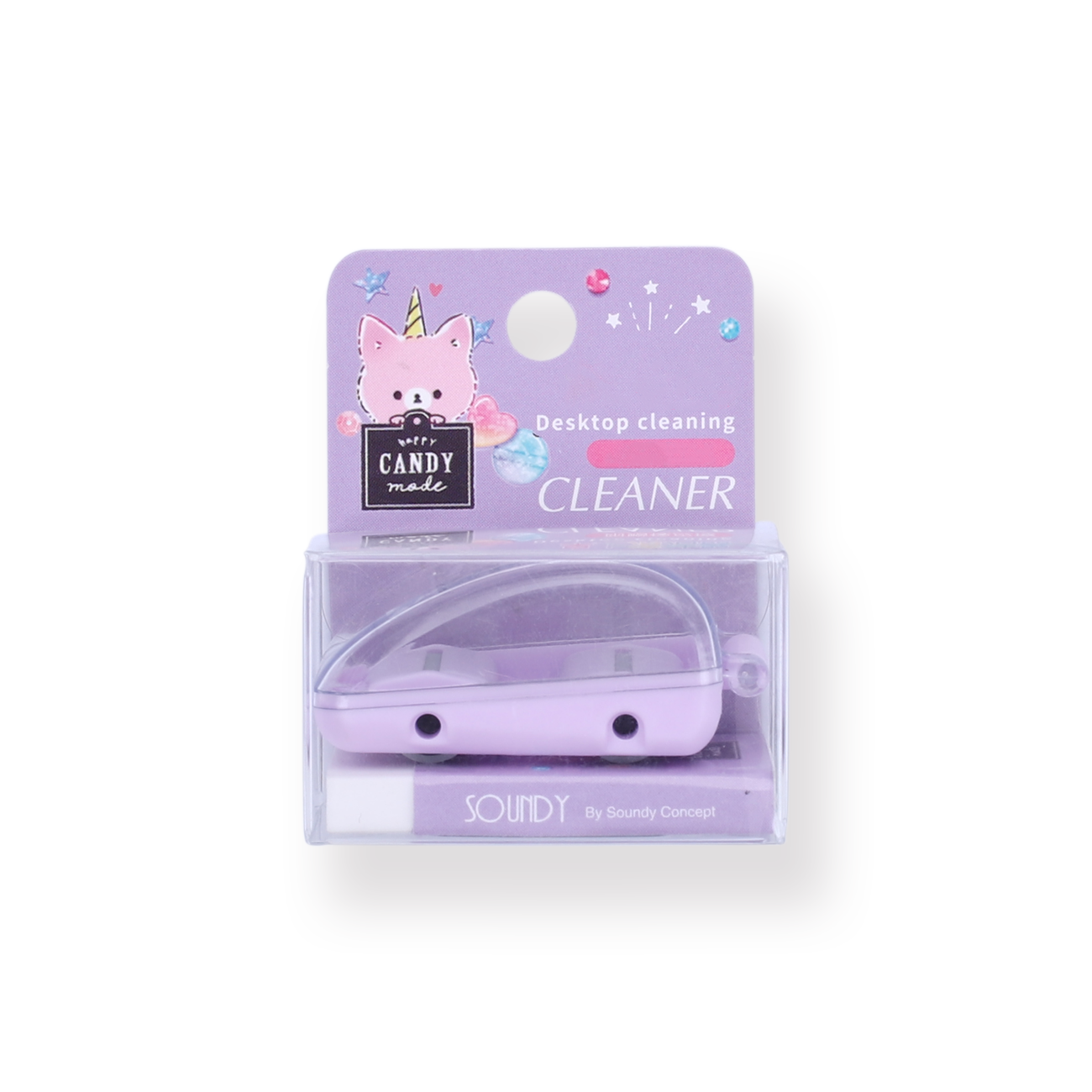 Eraser Dust Mini Cleaner - Purple - Stationery Pal