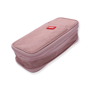 Extensible Pencil Pen Case Large Version - Dark Pink