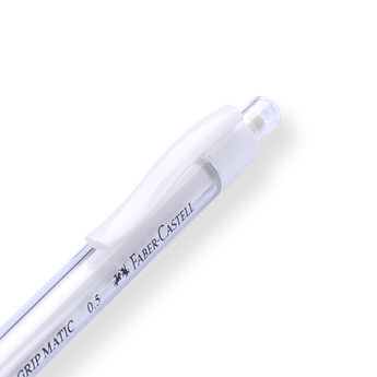 Faber-Castell Mechanical Pencil - 0.5 mm - White Body - Stationery Pal