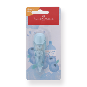 Faber-Castell Mini Correction Tape - Blueberry Blue