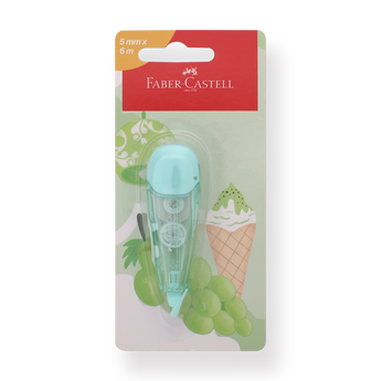 Faber-Castell Mini Correction Tape - Kiwi Green - Stationery Pal