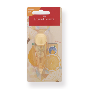 Faber-Castell Mini Correction Tape - Lemon Yellow - Stationery Pal