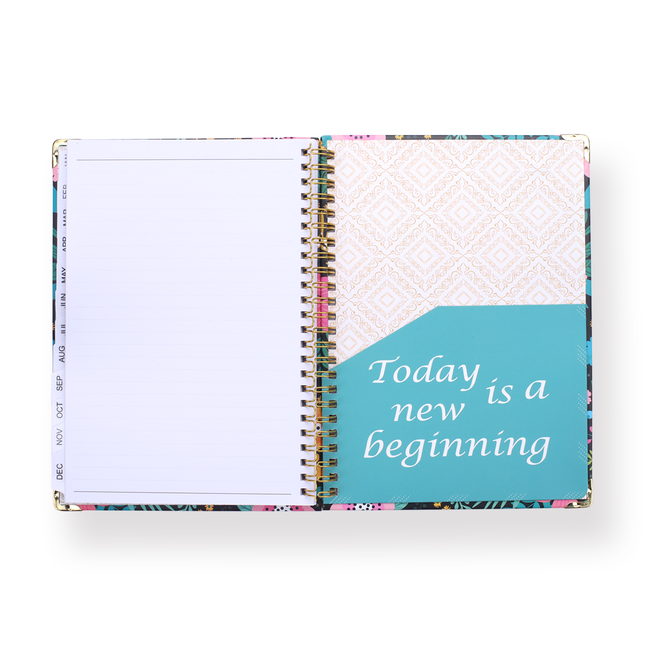 Floral 2024 Planner - A - Stationery Pal