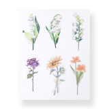 Floral Deco Stickers - Flowers - Stationery Pal