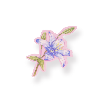 Floral Deco Stickers - Lily - Stationery Pal