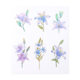 Floral Deco Stickers - Lily - Stationery Pal