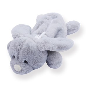 Fluffy Dog Pencil Case - Gray - Stationery Pal