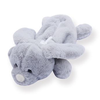 Fluffy Dog Pencil Case Gray