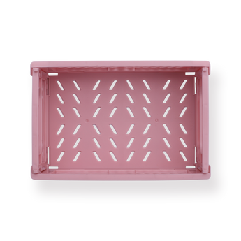 Foldable Storage Box - Pink - Stationery Pal