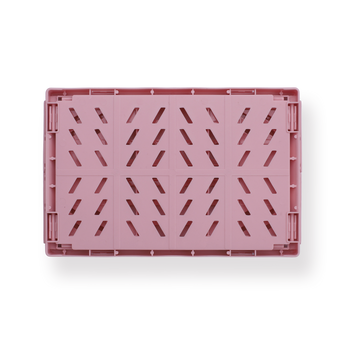 Foldable Storage Box - Pink - Stationery Pal