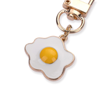 Fried Egg Metal Keychain - Stationery Pal