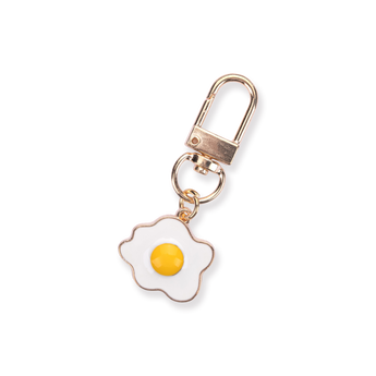 Fried Egg Metal Keychain - Stationery Pal