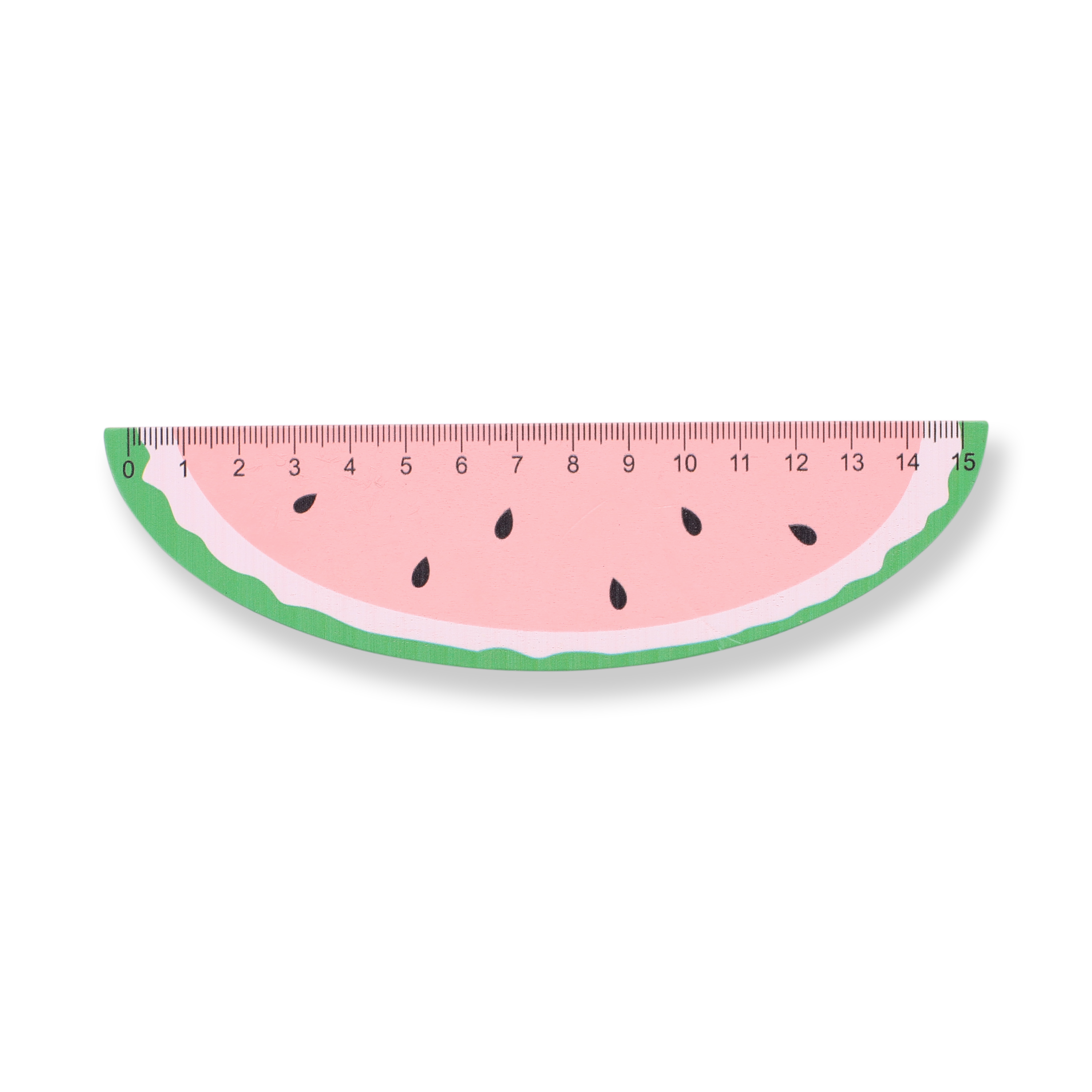 Fruit Ruler Fruit-shaped Ruler - 15 cm - Watermelon – Stationery Pal