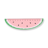 Fruit-shaped Ruler - 15 cm - Watermelon - Stationery Pal