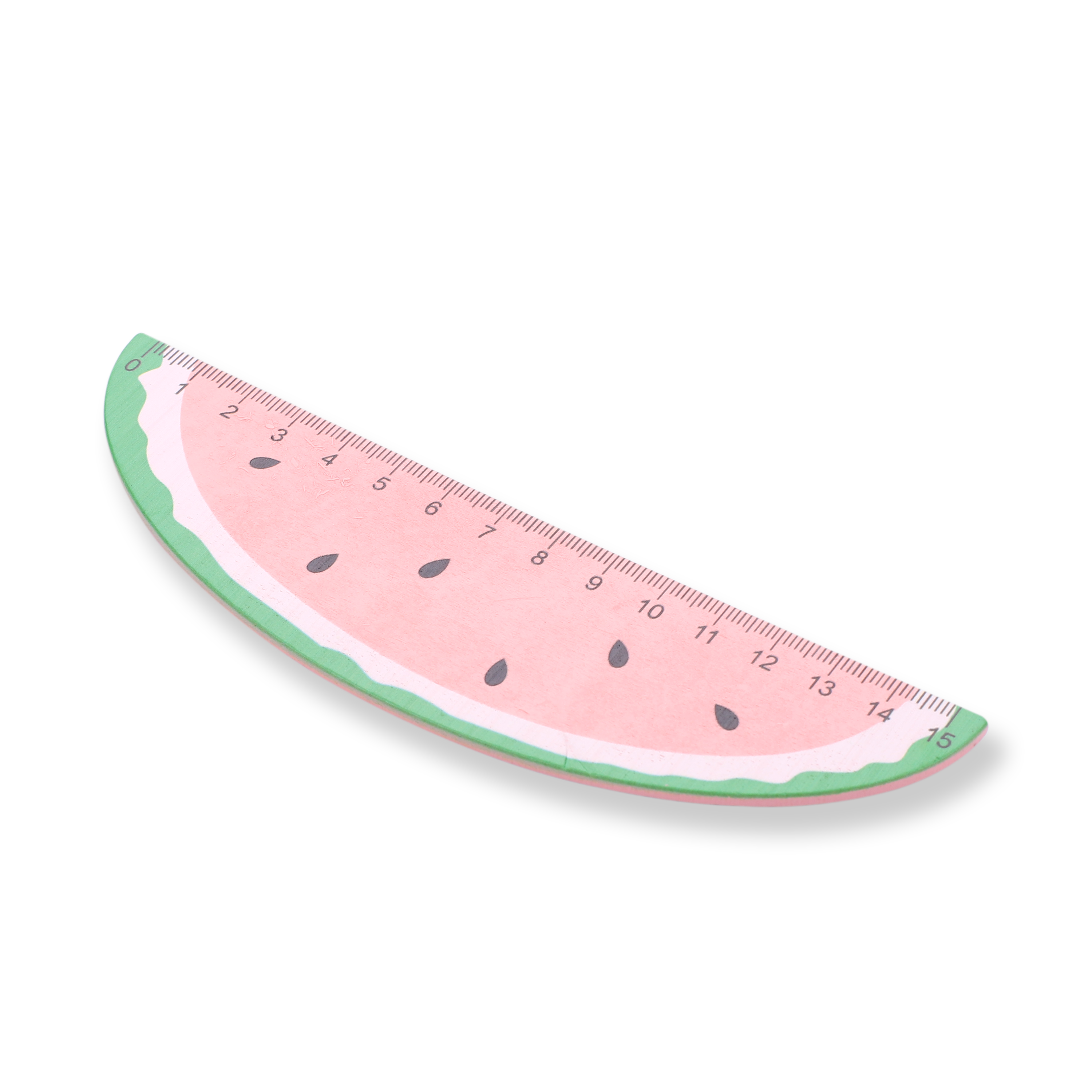 Fruit Ruler Fruit-shaped Ruler - 15 cm - Watermelon – Stationery Pal