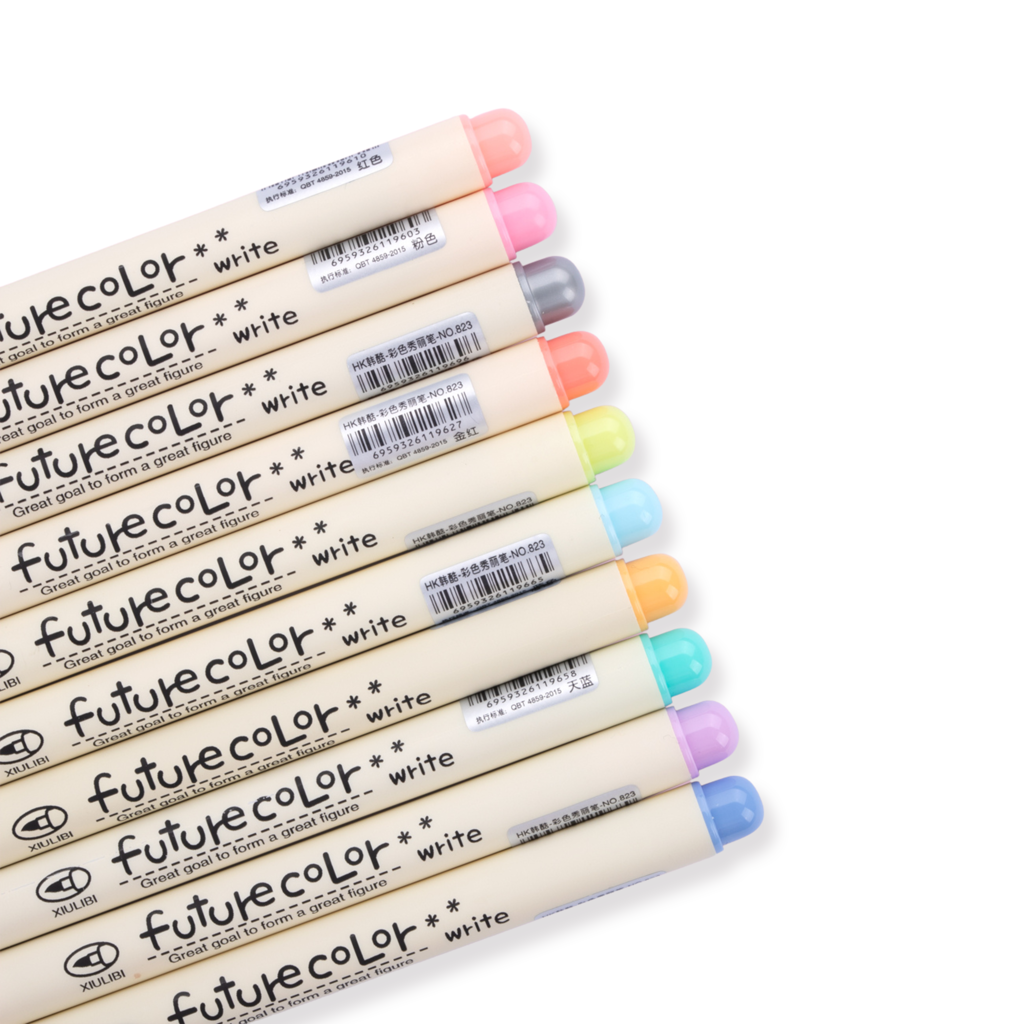 Future Color Lettering Pinselstift (10er Set)