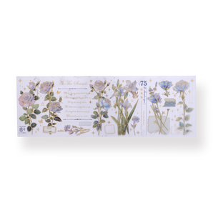 Garden Series Gold-Lined Stickers - The Cinderella - Stationery Pal