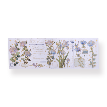 Garden Series Gold-Lined Stickers - The Cinderella - Stationery Pal