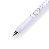 Geometric Gel Pen - 0.5 mm - Silver - Stationery Pal