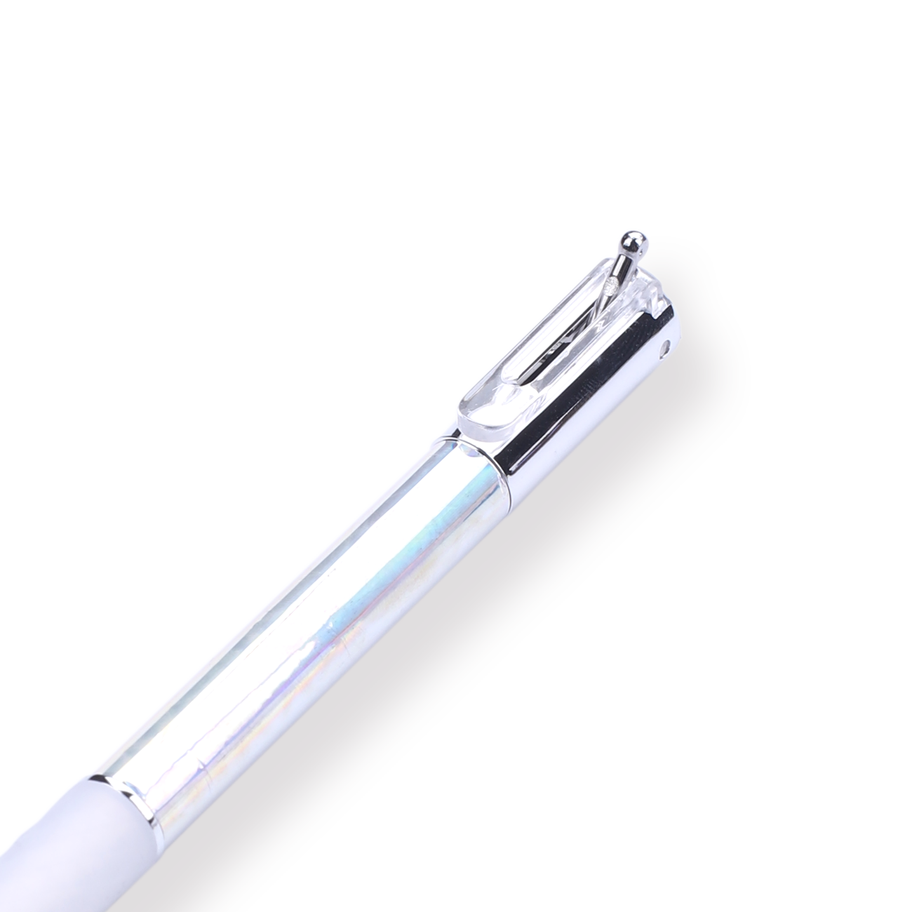 Geometric Gel Pen - 0.5 mm - Silver