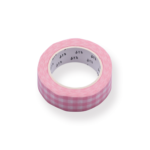 Gingham Washi Tape - Rosa