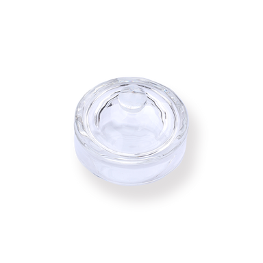 Glass Ink Container - Circle - Stationery Pal