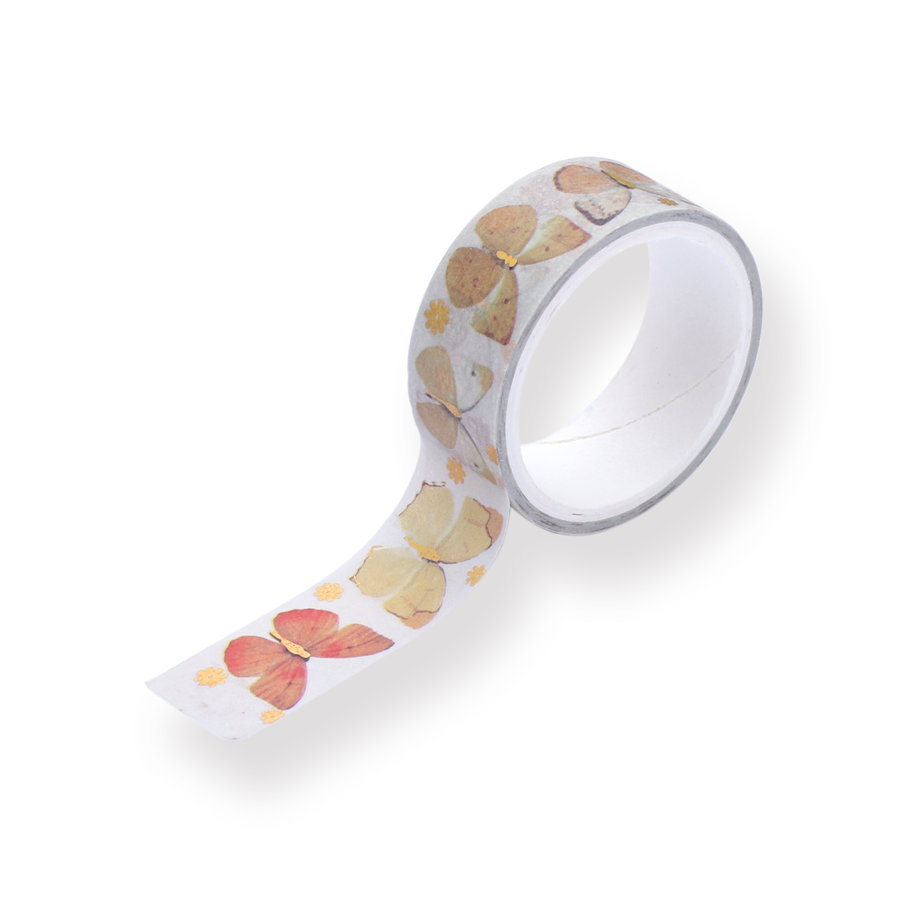 Gold Foil Forest Tale Washi Tape - Set of 10 - Butterfly - Stationery Pal