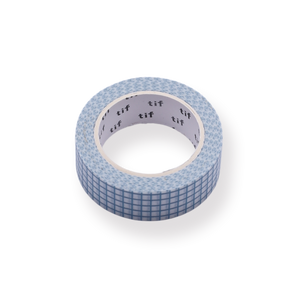 Gitter Washi Tape - Blau