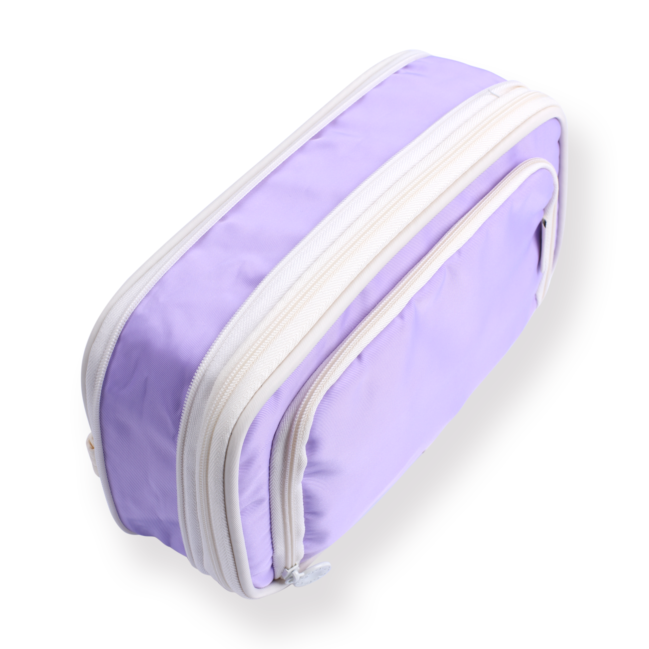 Stationery Pal Handheld Macaron Color Pencil Case - Purple