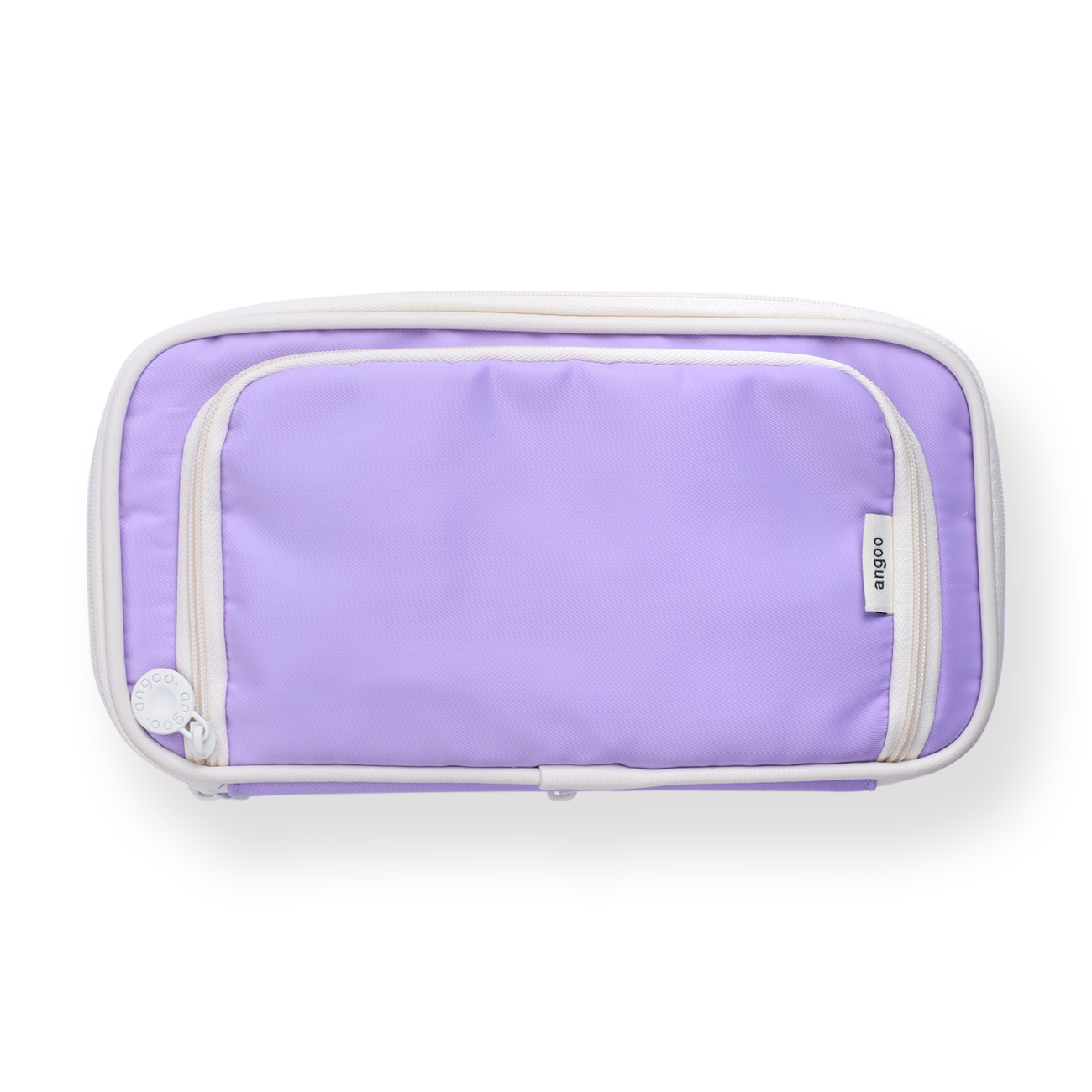 Handheld Macaron Color Pencil Case - Purple - Stationery Pal