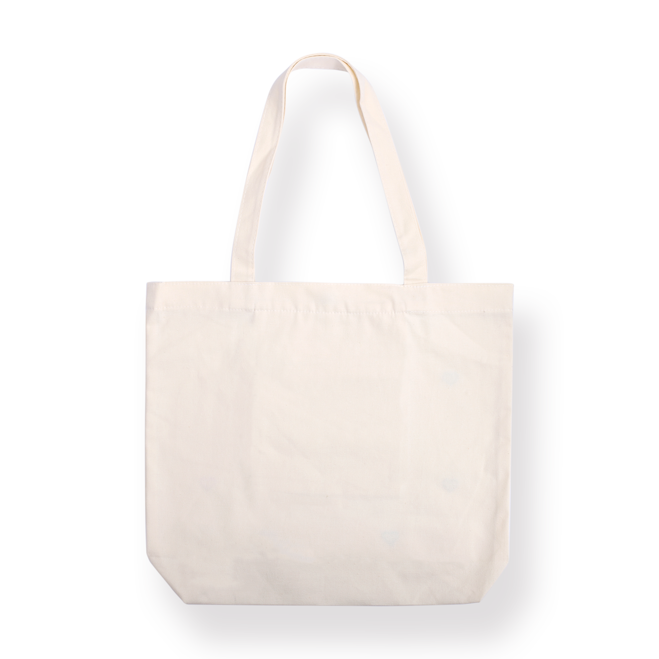 Beige canvas tote clearance bag