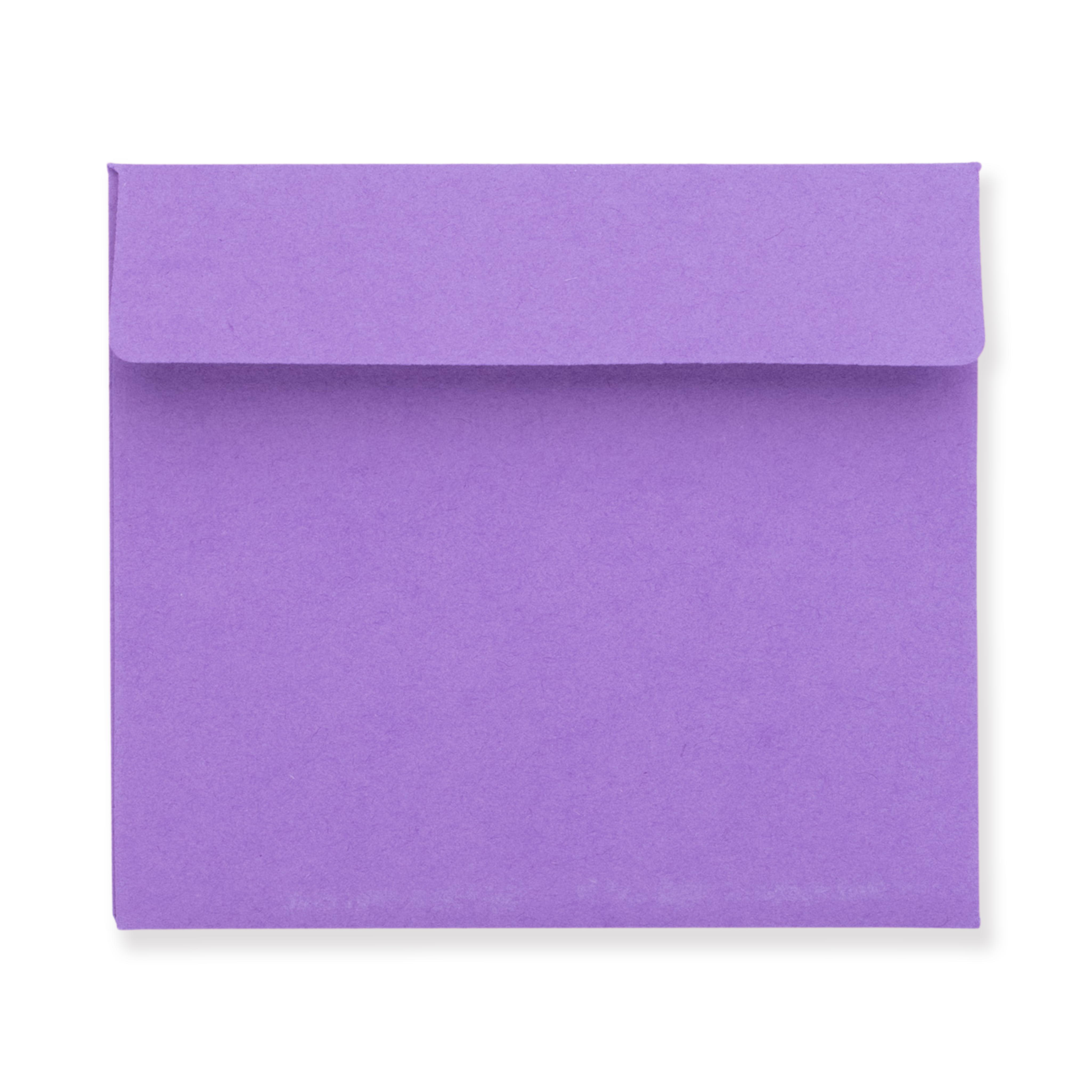 Tarjeta de felicitación de corazón con sobre - Púrpura