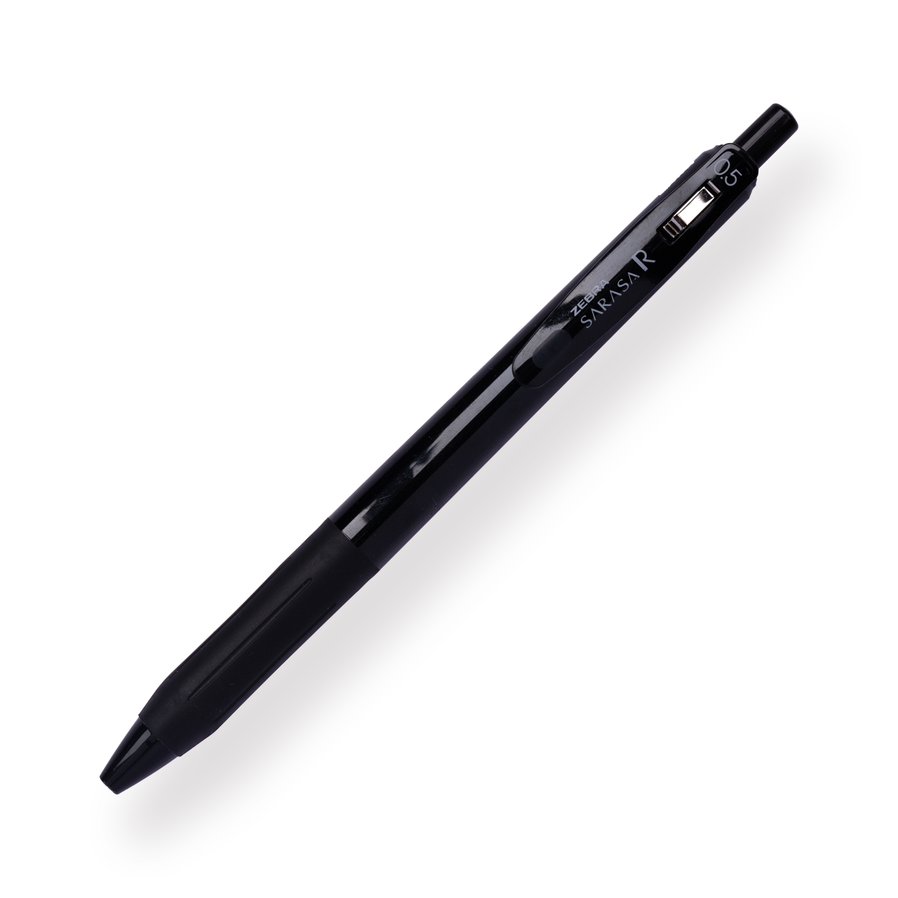 Zebra Sarasa R Limited Edition Gel Ink Pen - 0.5 mm - Black - Black Body