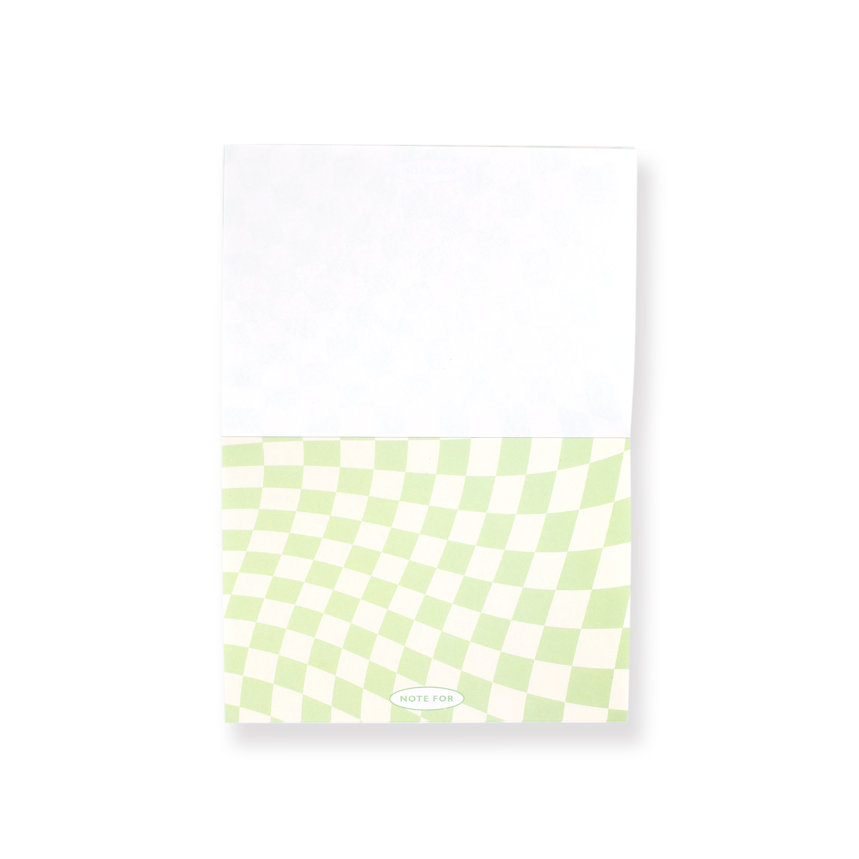 Twisted Checkerboard Memo Pad - Stationery Pal