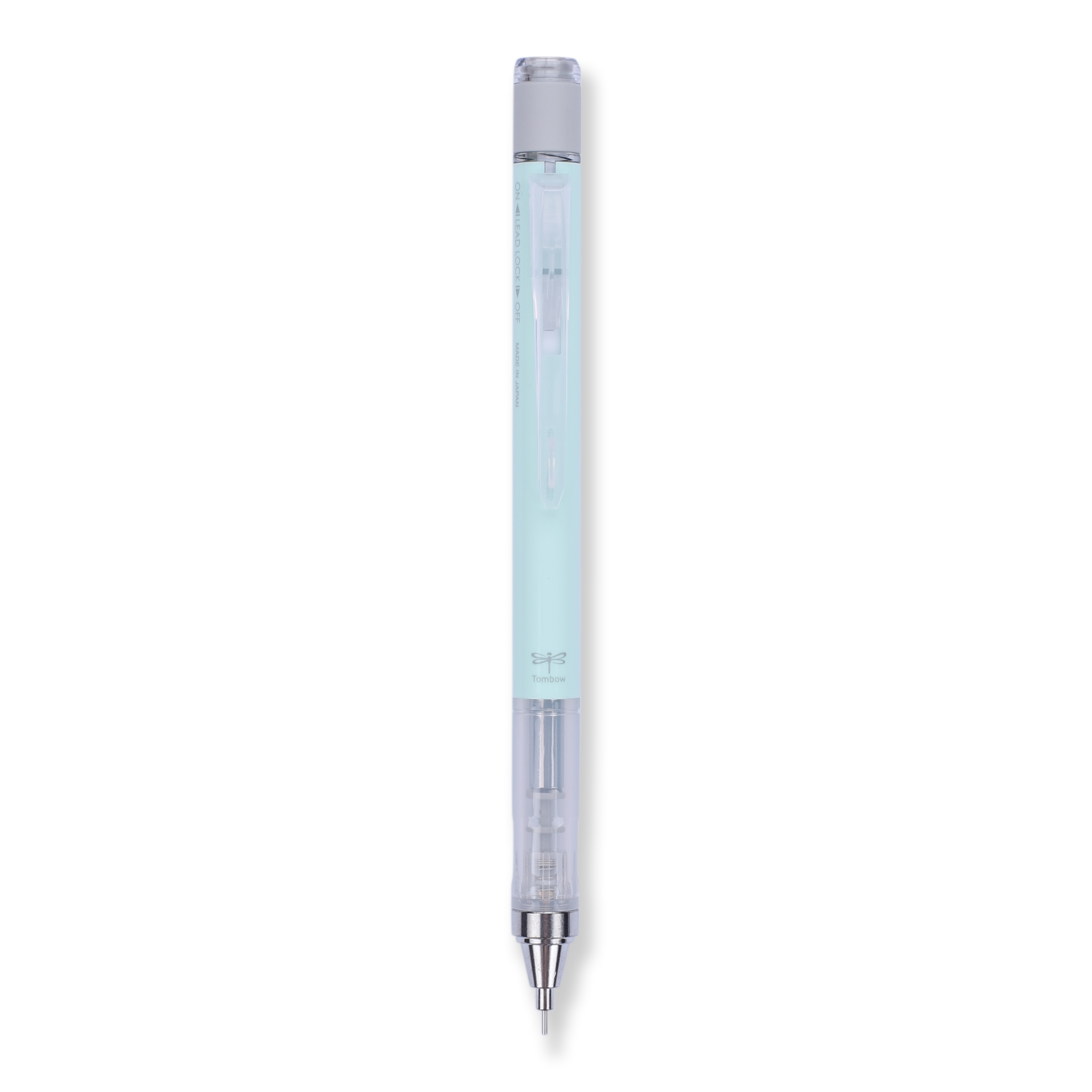Tombow MONO Graph Shaker Druckbleistift - Pastellfarbe - 0,5 mm - Mintgrün